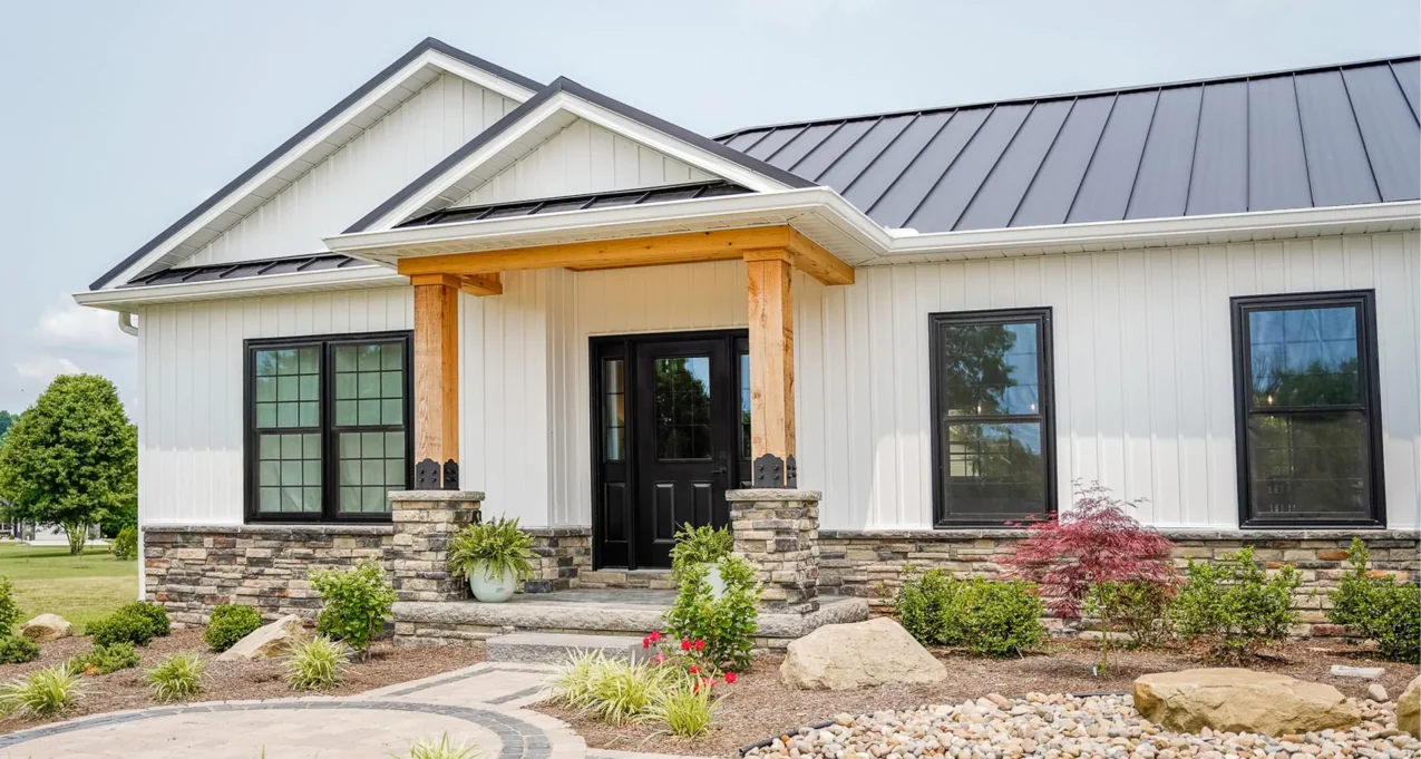 Metal Board and Batten Siding in Meadows of Dan, VA